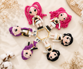 Kpop Huntrix Inspired Crochet Dolls – Rumi, Mira & Zoey