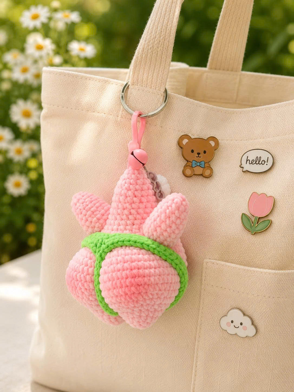 Funny Crochet Patrick Star Plush Toy - Thicc Patrick Amigurumi Keychain - Rude Butt Crochet Doll - Hilarious Gamer Gift, Spongebob Fan Art