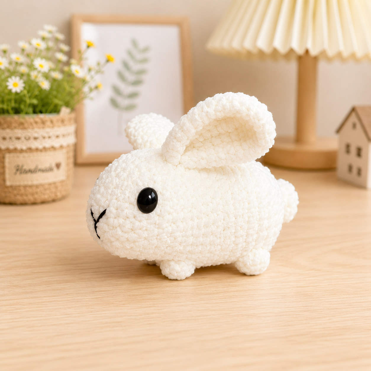 Crochet Bunny Plush | Handmade Amigurumi Rabbit – Available in Multiple Colors