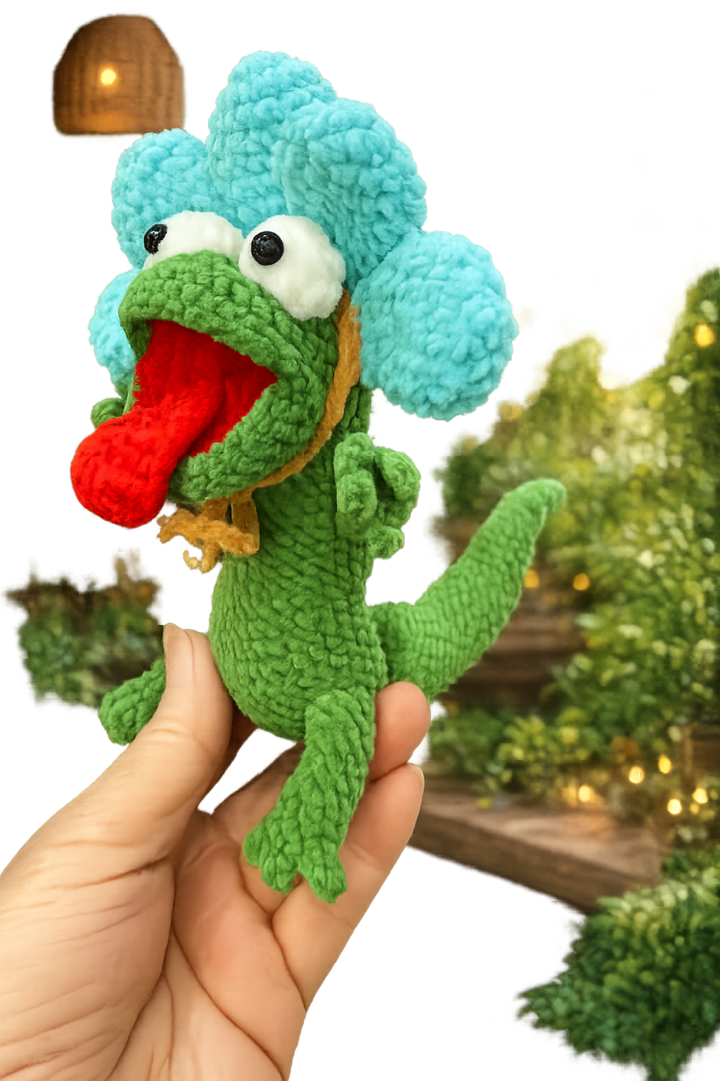 Crochet Lizard Amigurumi – Handmade Plush Toy 🦎