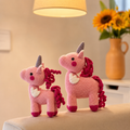 Crochet Unicorn Plush Set – Handmade Amigurumi Unicorn Toy, Cute Nursery Decor, Baby Shower Gift, Custom Crochet Unicorn, Magical Gift for Kids