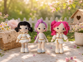 K-pop Demon Hunter Girl Crochet Doll | Handmade Fantasy Idol Style Doll