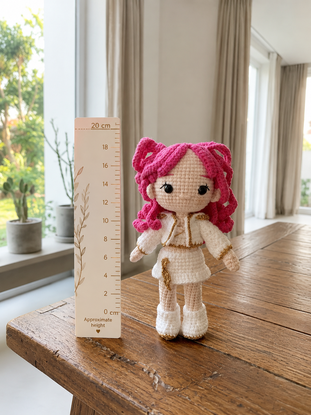 Handmade Crochet Doll – Cute Amigurumi Kpop Gift