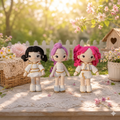 K-pop Demon Hunter Girl Crochet Doll | Handmade Fantasy Idol Style Doll