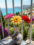 Crochet Gerbera Flower Pot