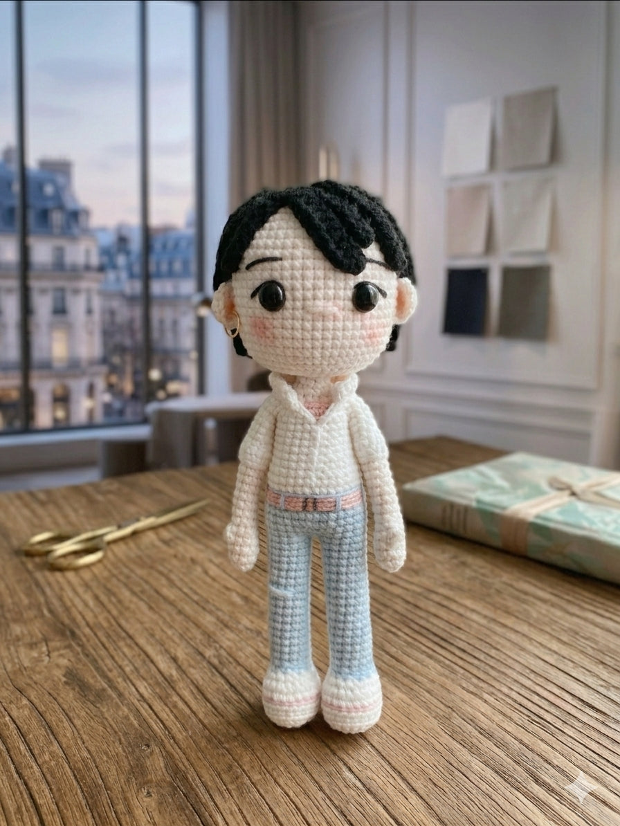 Handmade K-Pop Inspired Crochet Dolls | Cute Amigurumi Idol Plush Collection