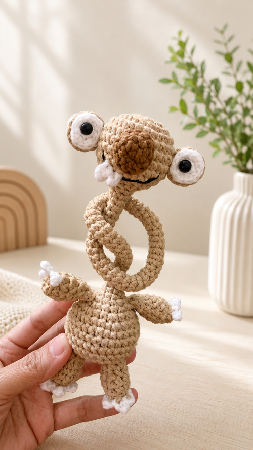 Adorable Handmade Crochet Bellsprout Inspired Plush | Cute Amigurumi Gift & Collectible
