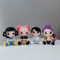 Huntrix crochet doll/kpop demon hunter girl : Mira, Rumi, Zoey, Jinu