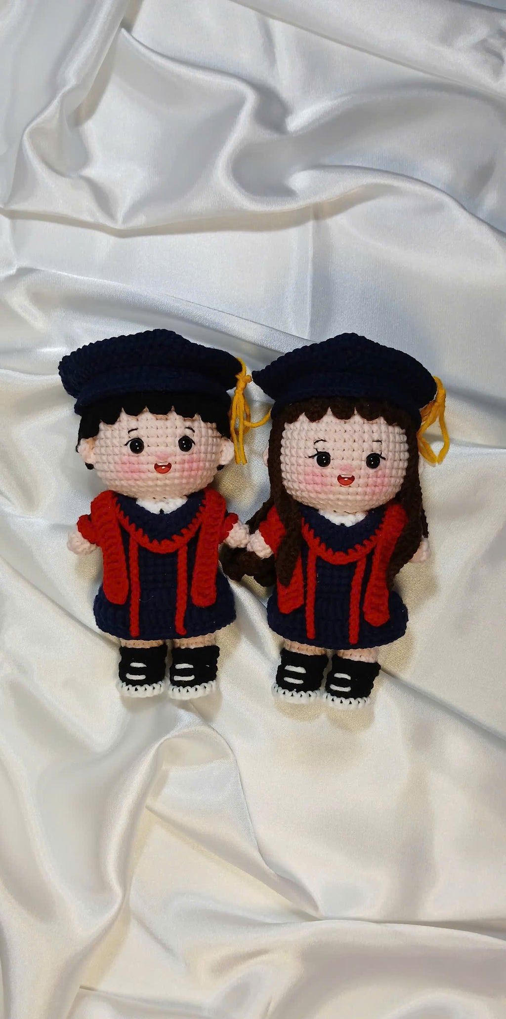 Cute Crochet Graduation Doll 🎓 | Handmade Amigurumi Gift for Students
