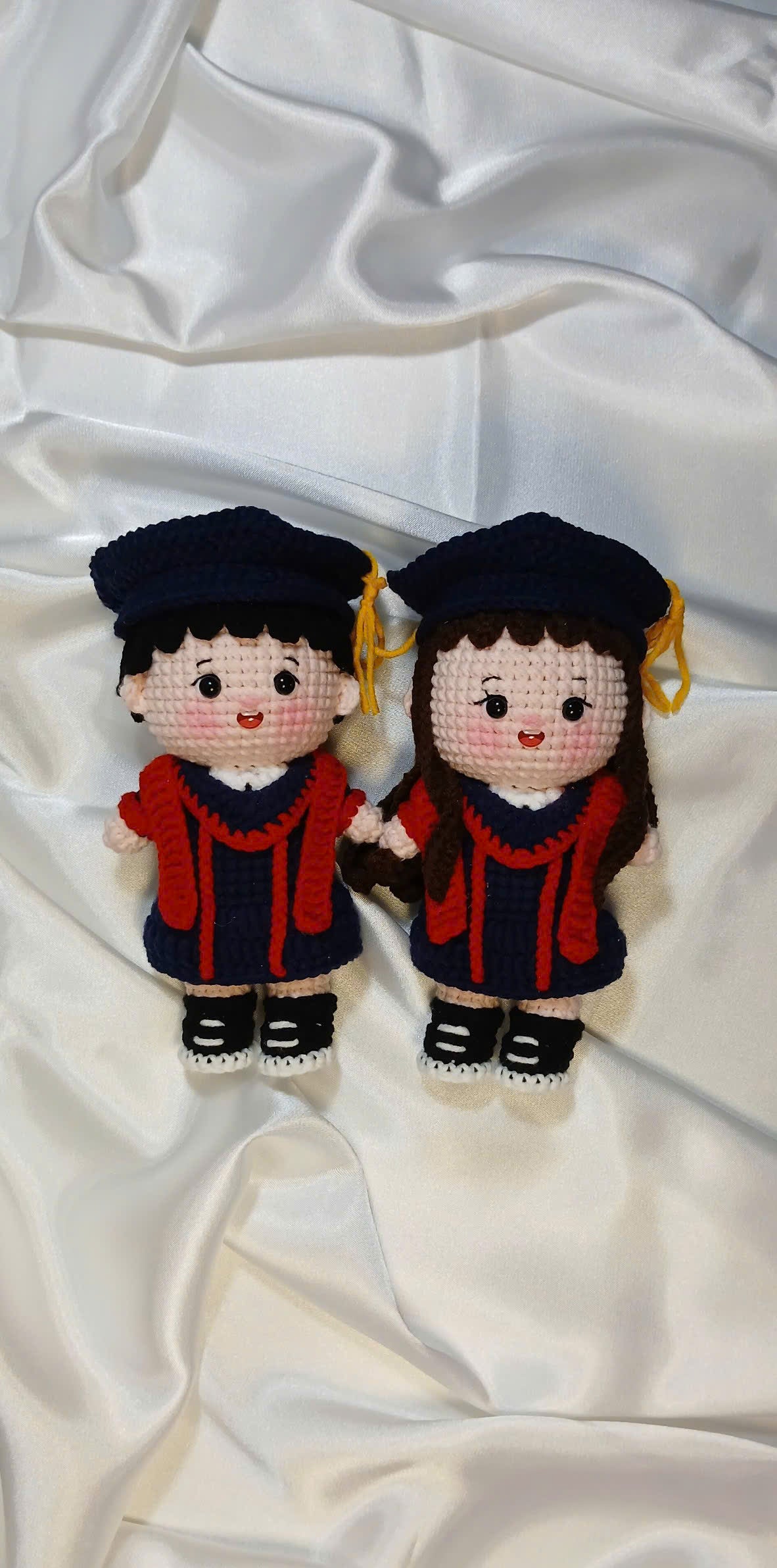Cute Crochet Graduation Doll 🎓 | Handmade Amigurumi Gift for Students
